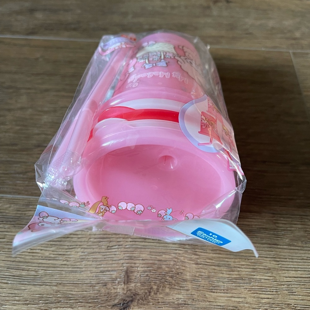ONE Left! MY MELODY & MY SWEET PIANO-NWT Cup/Straw Set - Picture 9 of 11